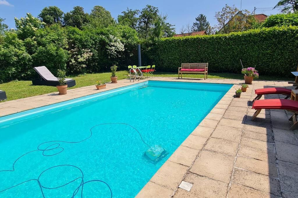 Alsace Bas-Rhin Logis Independant Avec Piscine Privee Apartment Alteckendorf Bagian luar foto