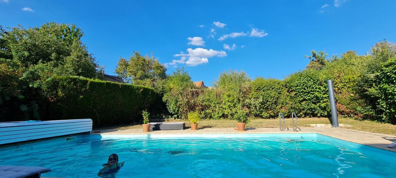 Alsace Bas-Rhin Logis Independant Avec Piscine Privee Apartment Alteckendorf Bagian luar foto
